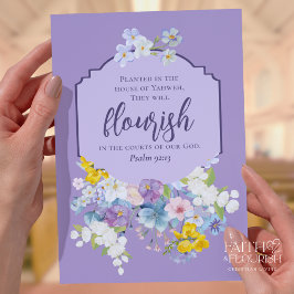 水彩春フローラ聖なる書物、 経典教会の公報