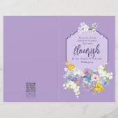 水彩春フローラ聖なる書物、 経典教会の公報 (正面)