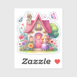 水彩春ベビー妖精 シール