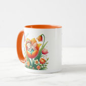 水彩春ベビー妖精 マグカップ (正面左)