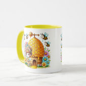 水彩春ベビー妖精 マグカップ (正面左)