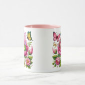 水彩春ベビー妖精 マグカップ (中央)