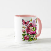 水彩春ベビー妖精 マグカップ (正面右)