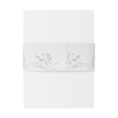 水彩春ワイルドフラワー結婚ズ 招待状ベリーバンド (裏面例)