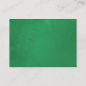 水彩春結婚紅葉の宿泊 エンクロージャーカード (裏面)