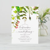 水彩春緑の確認 招待状 (スタンド正面)