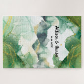 水彩春緑ジグソーパズル ジグソーパズル (横)