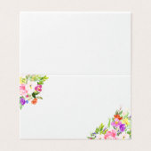 水彩春開花フローラ座席表II (外部フラット)