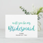 水彩書は私の花嫁になる 招待状 (スタンド正面)