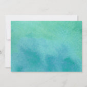 水彩書は私の花嫁になる 招待状 (裏面)