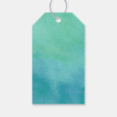 水彩書道ブライダルシャワーありがとう ギフトタグ (裏面)