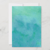 水彩書道行き先ブランチ&バブリー 招待状 (裏面)