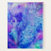 水彩曼荼羅形而上学スピリチュアルヨガ プランナー手帳 (裏面)