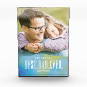 水彩最高のパパEver Acrylic Photo Block フォトブロック (正面)