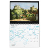 水彩最高傑作2024ヴィンテージアートビッグウォール カレンダー (2月 2027)