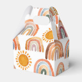 水彩望峰お洒落虹と太陽 フェイバーボックス (裏面サイド)