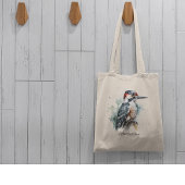 水彩木地のピーカカスタムー トートバッグ