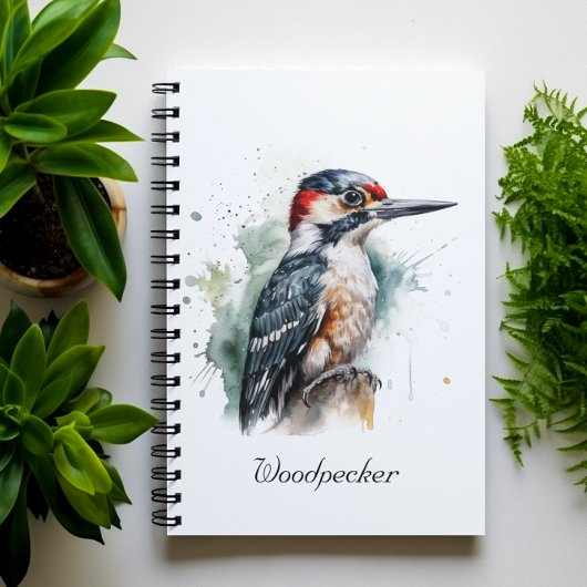 水彩木地のピーカカスタムー ノートブック