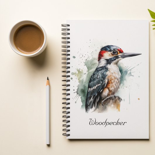 水彩木地のピーカカスタムー ノートブック