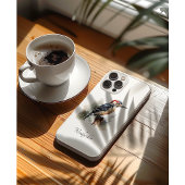 水彩木地のピーカカスタムー Case-Mate iPhoneケース