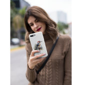 水彩木地のピーカカスタムー Case-Mate iPhoneケース