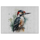 水彩木地ペッカー カッティングボード (正面)