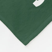 水彩木地赤ん坊の動物模様 フリースブランケット (角)