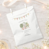 水彩木地 | フォレストの友だち フェイバーバッグ (クリップ留めされた状態)