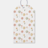 水彩木地 | フォレストフレンズギフトラベル ギフトタグ (裏面)