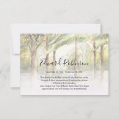 水彩木版記念サンキューカード サンキューカード (正面)