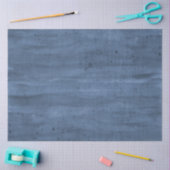 水彩木素朴海軍ブルーデコページ 薄葉紙 (クラフト)