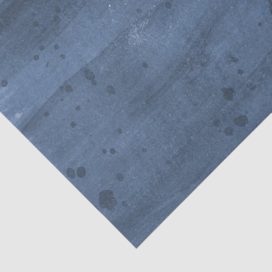 水彩木素朴海軍ブルーデコページ 薄葉紙 (詳細)