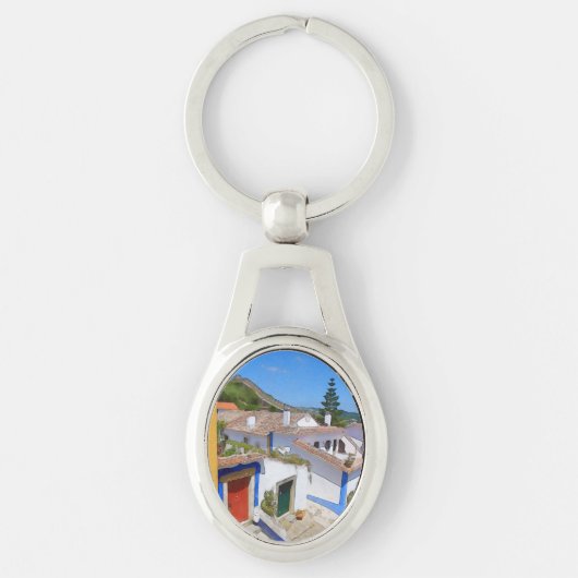 水彩村 キーホルダー (正面)