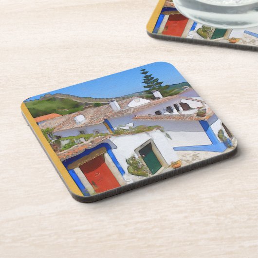 水彩村 コースター (左側)