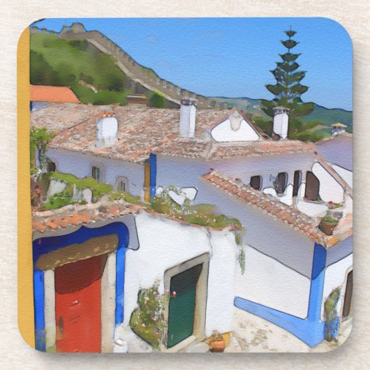 水彩村 コースター (正面)