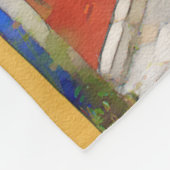 水彩村 フリースブランケット (角)