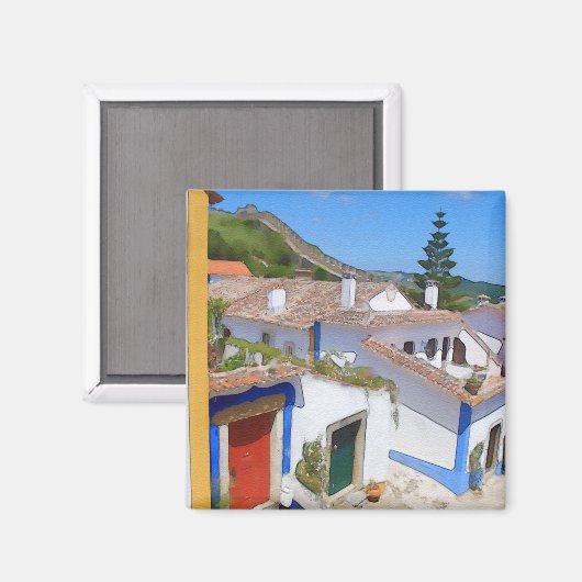 水彩村 マグネット (正面/裏面)