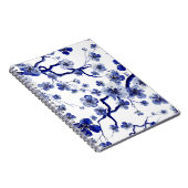 – 水彩東洋の模様と桜の枝。S ノートブック (右側)