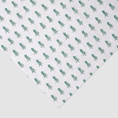 水彩松の木クリスマス 薄葉紙 (詳細)