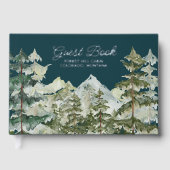水彩松の森の山素朴 ゲストブック (正面)