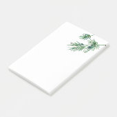 水彩松の葉 ポストイット (アングル)