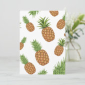 水彩松りんご模様1 カード (スタンド正面)