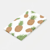 水彩松りんご模様1 ポストイット (アングル)