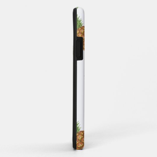 水彩松りんご模様1 Case-Mate iPhoneケース (裏面/右)