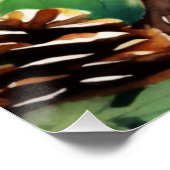 水彩松マルテンポスター ポスター (コーナー)