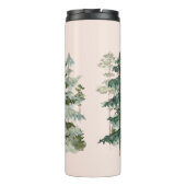 水彩松林と山の美学 タンブラー (裏面)