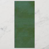 水彩松林のメ結婚ニューテンプレート 招待状 (裏面)