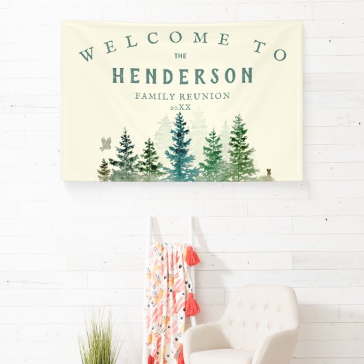 水彩松素朴木家懇親会 横断幕 (インサイチュ)