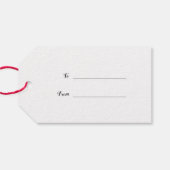 水彩松 ギフトタグ (裏面横)