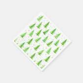 水彩松 スタンダードカクテルナプキン (角)